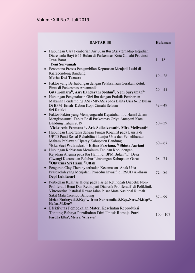 Sampul Vol. 13 No. 2 (2019): Jurnal Sehat Masada
